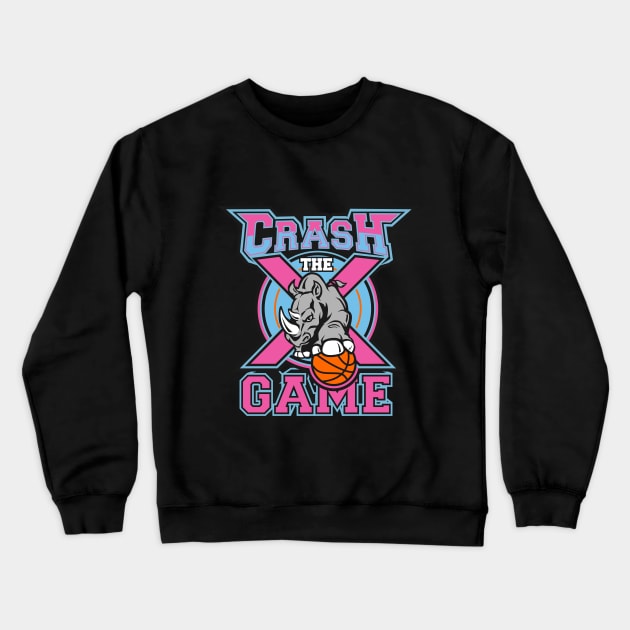 crash the game Crewneck Sweatshirt by beanbeardy